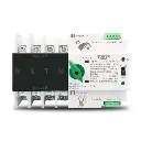 ATS Interruttore automatico di trasferimento alimentazione - Automatic Transfer Switch - specifico per impianto Fotovoltaici - TOMZN 4Poli 125A - 8ms tempo switch